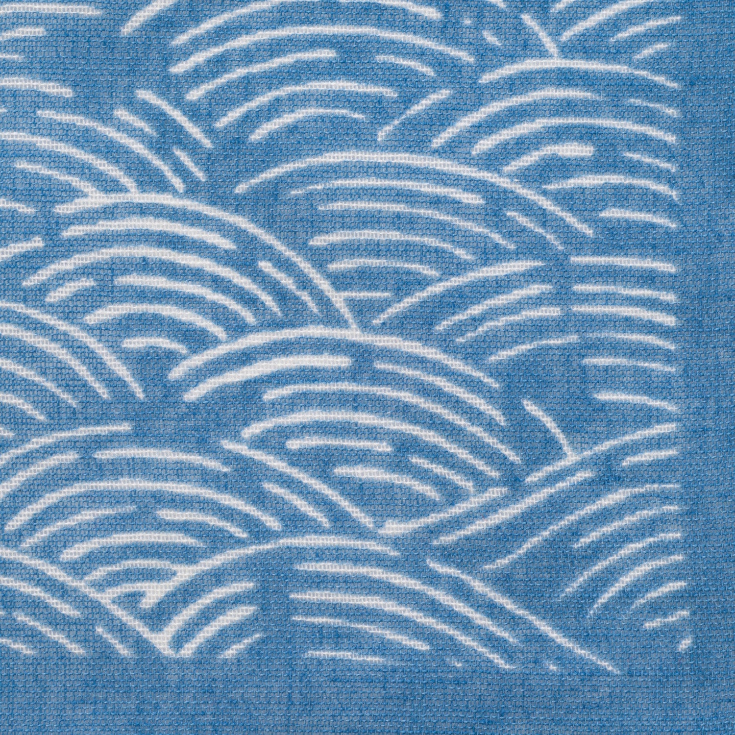 Blue Seikaiha Cotton Japanese Handkerchief