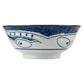 Blue Tabby Cat Japanese Ramen Bowl side