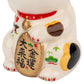 Calico Good Fortune Japanese Lucky Cat detail