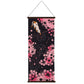 Cat at Hanami Japanese Wall Hanging Set