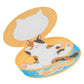 Cat in a Tin Japanese Greetings Card open