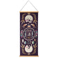 Cats and Sake Japanese Tapestry Set natural wood pole