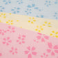 Cherry Blossom Craft Sheets Pack 6 Echizen Washi Paper detail
