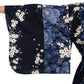 Cherry Blossom Print Long Navy Yukata