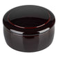 Chestnut Round Japanese Lacquer Obento Box