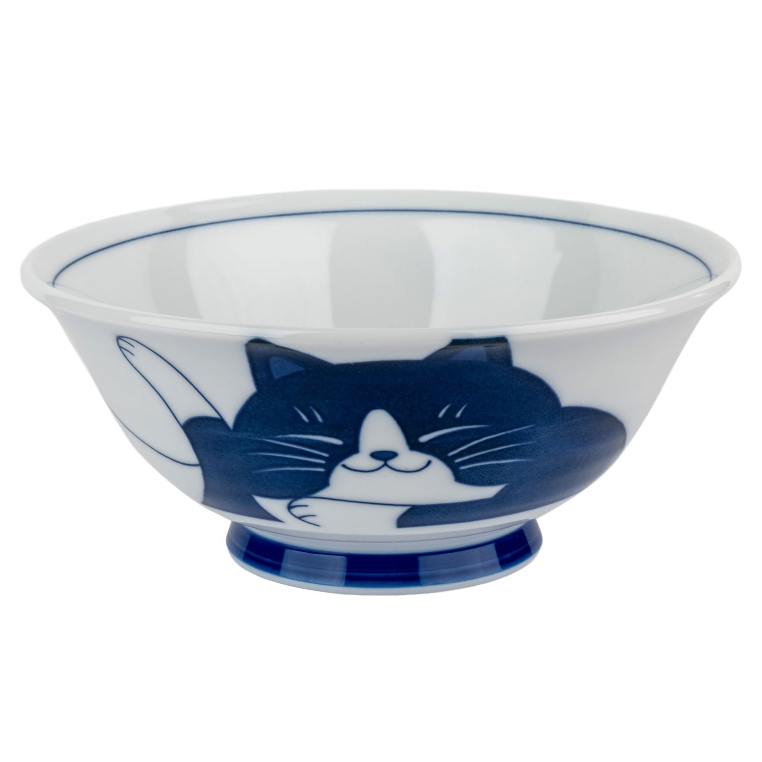 Chigura Hachiware Japanese Ramen Noodle Bowl