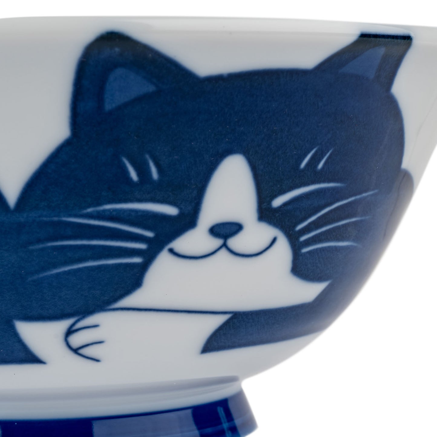 Chigura Hachiware Japanese Ramen Noodle Bowl detail