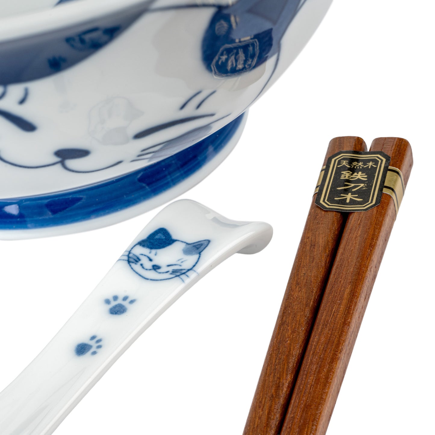 Chigura Mike Japanese Ramen Noodle Bowl Set detail