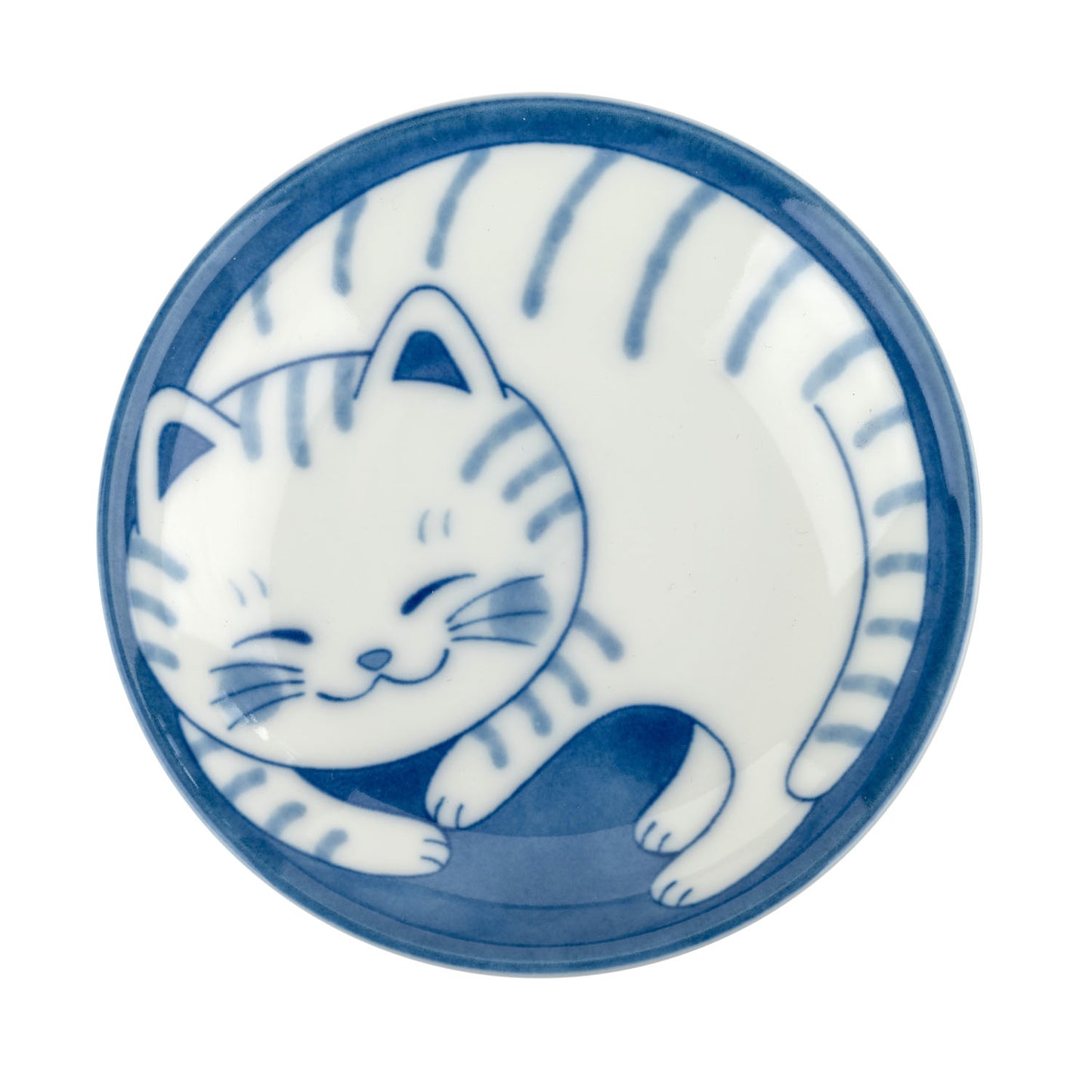 Chigura Tora Japanese Large Sauce Dish top
