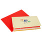 Choju Giga Pop Up Japanese Congratulations Card back and envelope