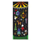 Christmas Merry Go Round Japanese Cotton Tenugui