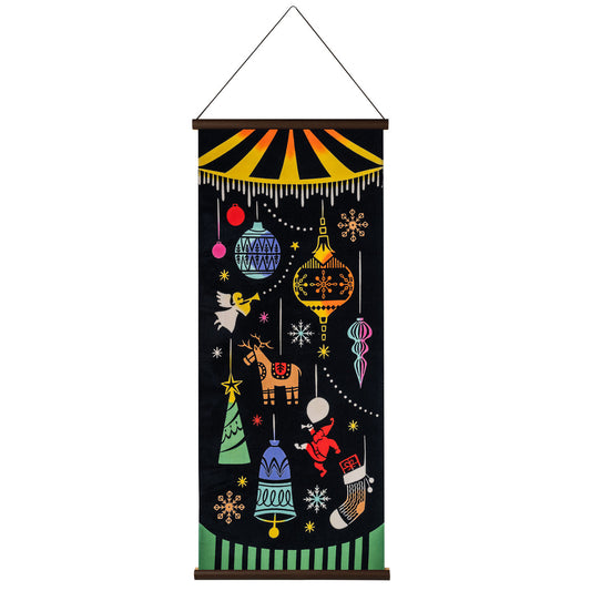 Christmas Merry Go Round Japanese Tapestry Set