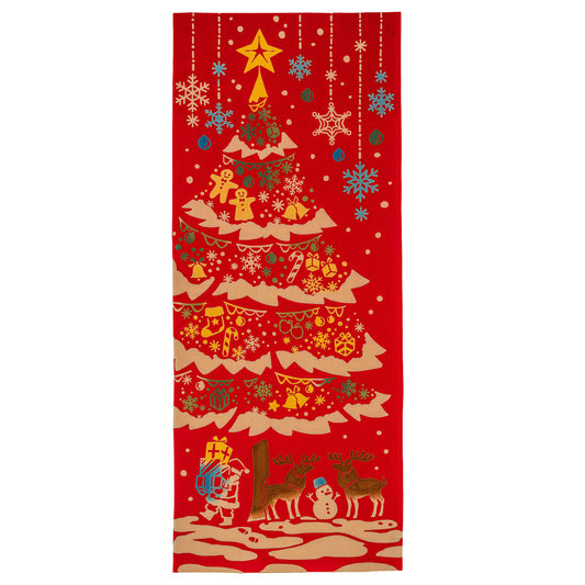 Christmas Tree Decoration Japanese Cotton Tenugui