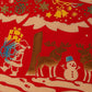 Christmas Tree Decoration Japanese Cotton Tenugui detail