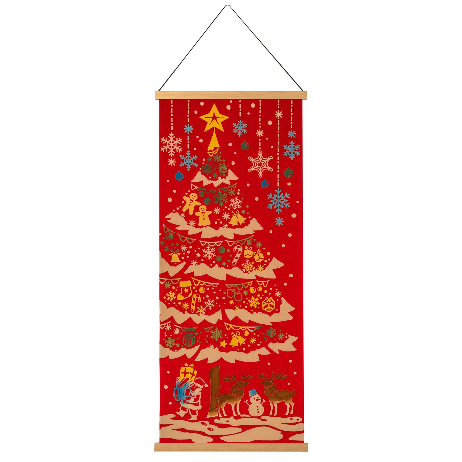 Christmas Tree Decoration Japanese Wall Hanging Set