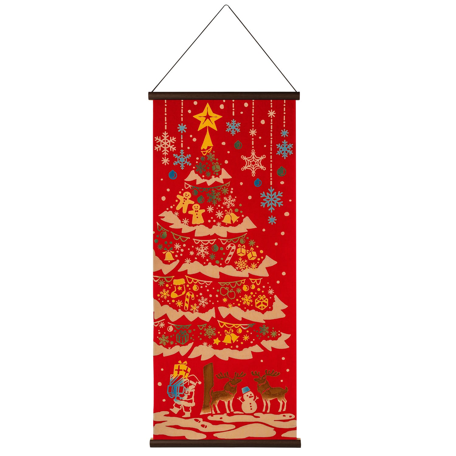 Christmas Tree Decoration Japanese Wall Hanging Set