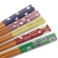 Colourful Dreams Japanese Chopstick Set handles