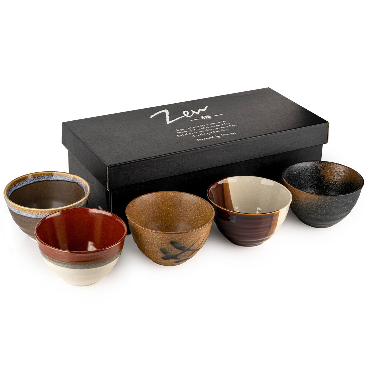 Cosy 5pcs Japanese Bowl Gift Set and gift box