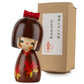 Cute Girl Maple Leaf Japanese Kokeshi Doll gift box