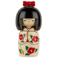 Cute Girl with Ribbon Japanese Kokeshi Doll
