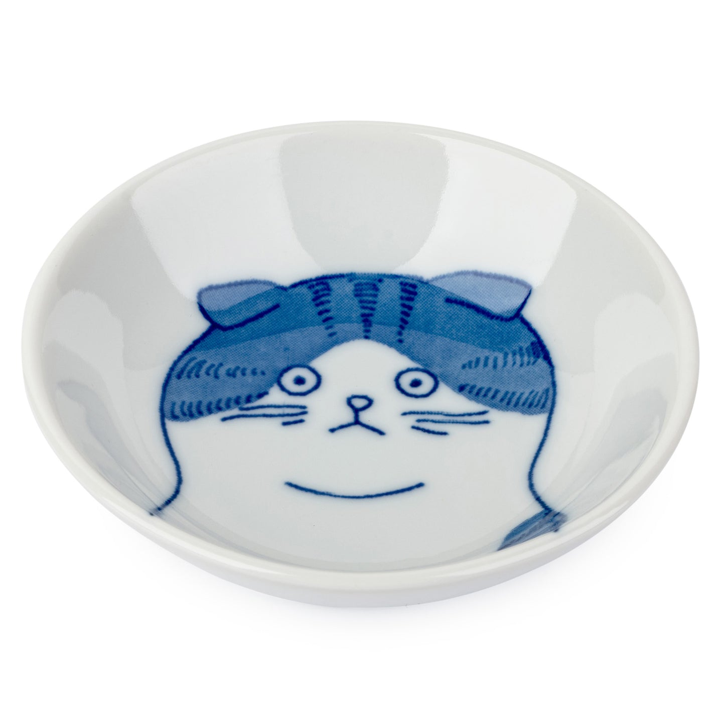 Cute Scottish Fold Cat Japanese Sauce Dish