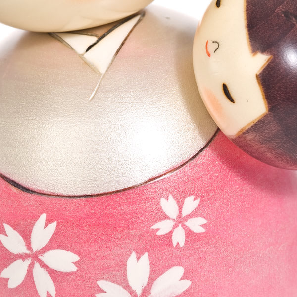 Dream Lullaby Mother and Baby Kokeshi Doll