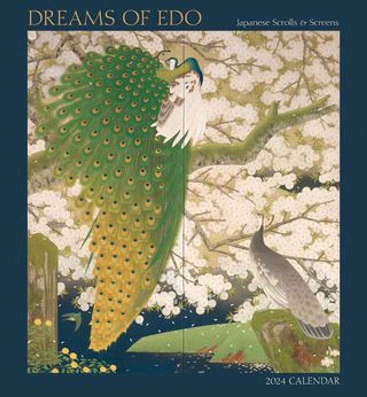 Dreams of Edo Scrolls and Screens 2024 Japanese Calendar