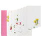 Early Spring Flowers Pack of 8 Japanese Postcards open