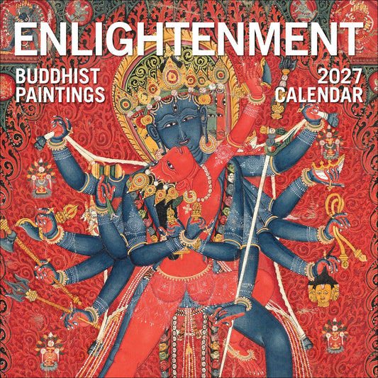 Enlightenment Buddhist Paintings 2027 Japanese Calendar