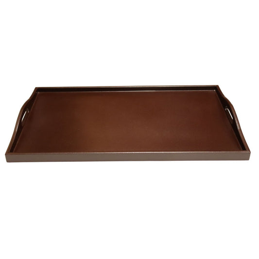 Extra Large Dark Brown Japanese Wooden Tray
