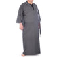 Extra Large Mens Black Cotton Japanese Yukata