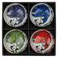Fish 4 Piece Japanese Sauce Dish Gift Set in gift box