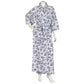 Floral Cotton Japanese Nemaki Kimono