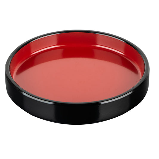 Genroku Small Japanese Lacquer Soya Sauce Dish