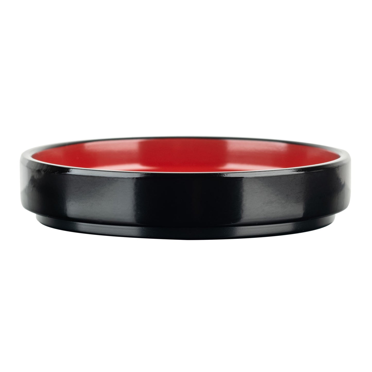 Genroku Small Japanese Lacquer Soya Sauce Dish side