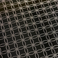Geometric Circles 3 Tier Japanese Lacquer Box pattern detail