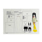 Gold Belt Kimono Girl Paper Doll Making Kit instructions