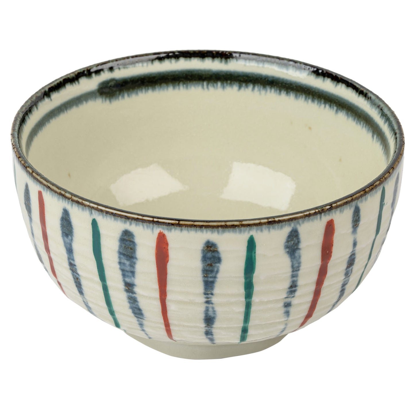 Gosu Tokusa Small Japanese Bowl open