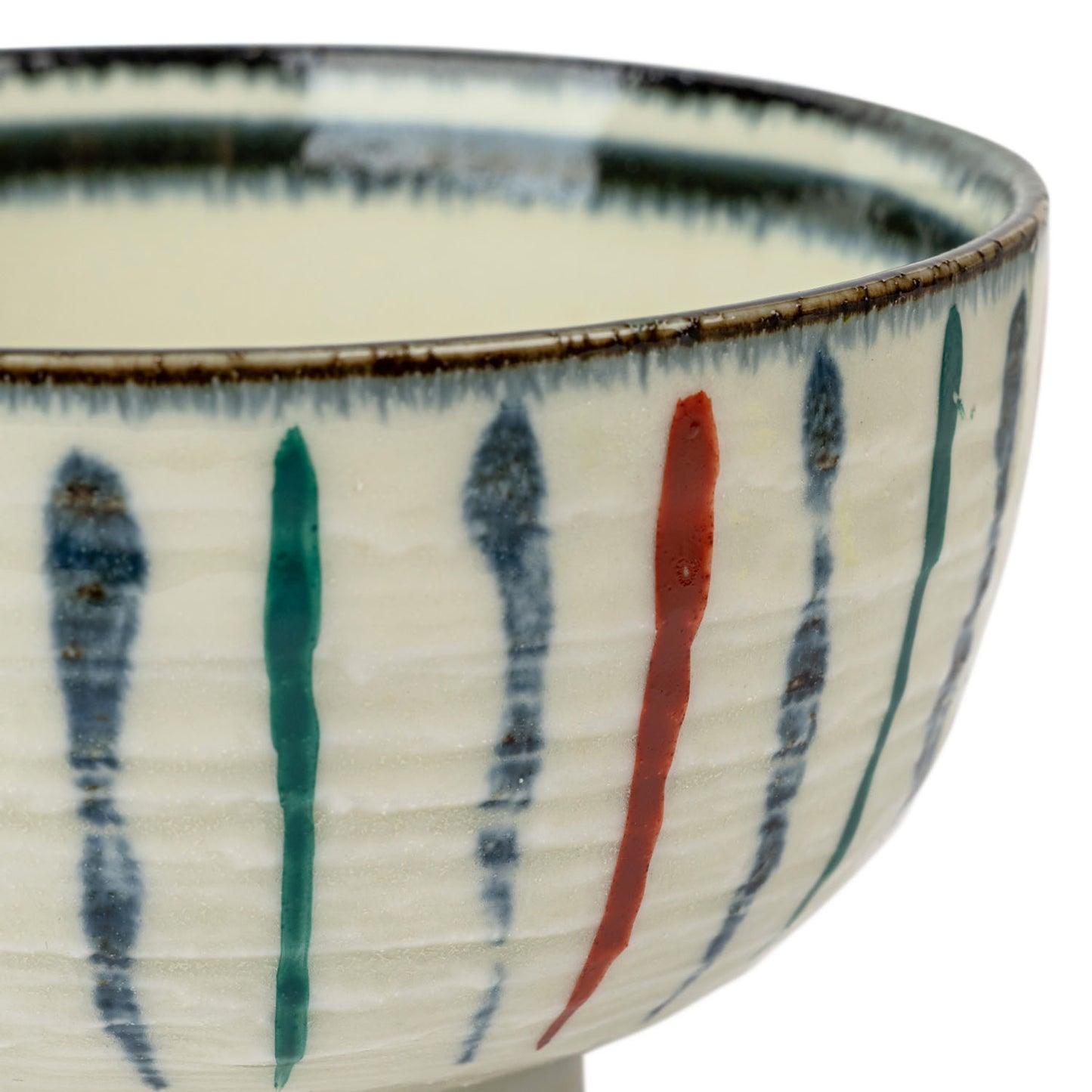 Gosu Tokusa Small Japanese Bowl detail