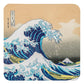Great Wave Cork Japanese Coaster top