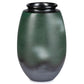 Green and Gold Kinsai Pine Japanese Vase