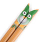 Green Owl Japanese Bamboo Chopsticks