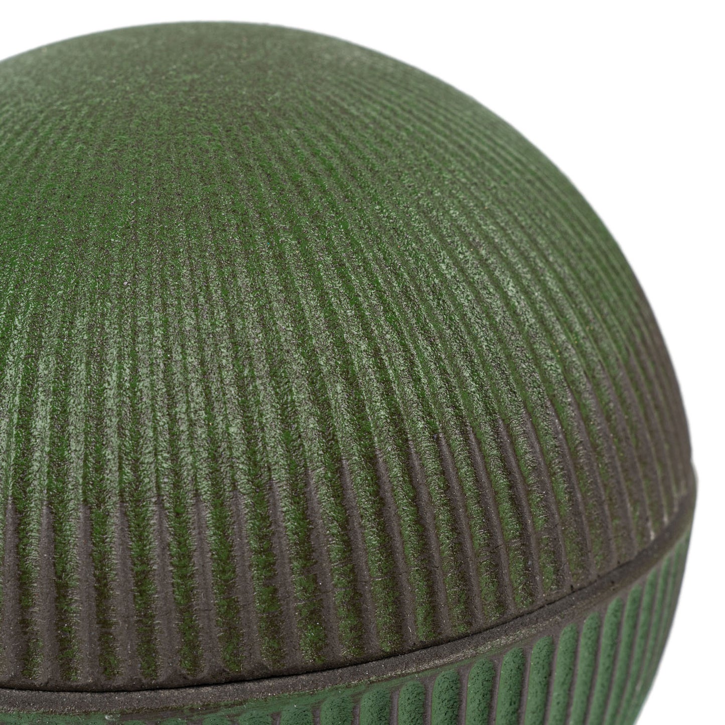 Green Temari Premium Japanese Bowl and Lid detail