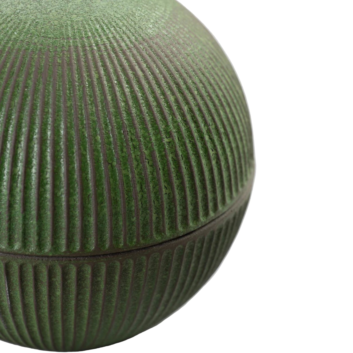 Green Temari Premium Japanese Bowl and Lid detail