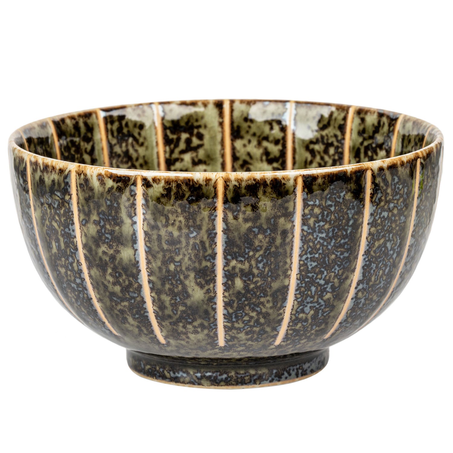 Green Tokusa Japanese Soup Bowl