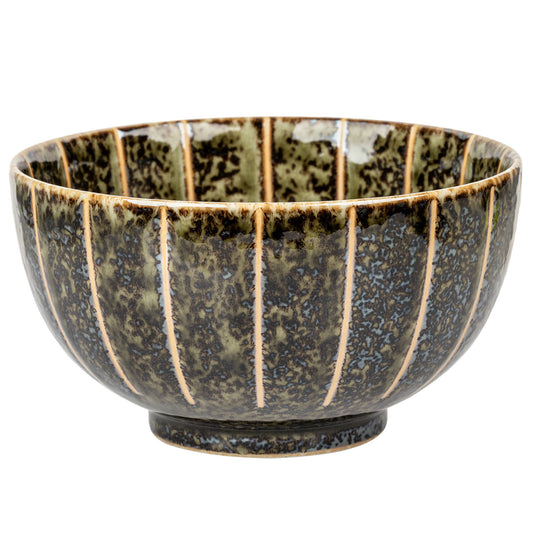 Green Tokusa Japanese Soup Bowl