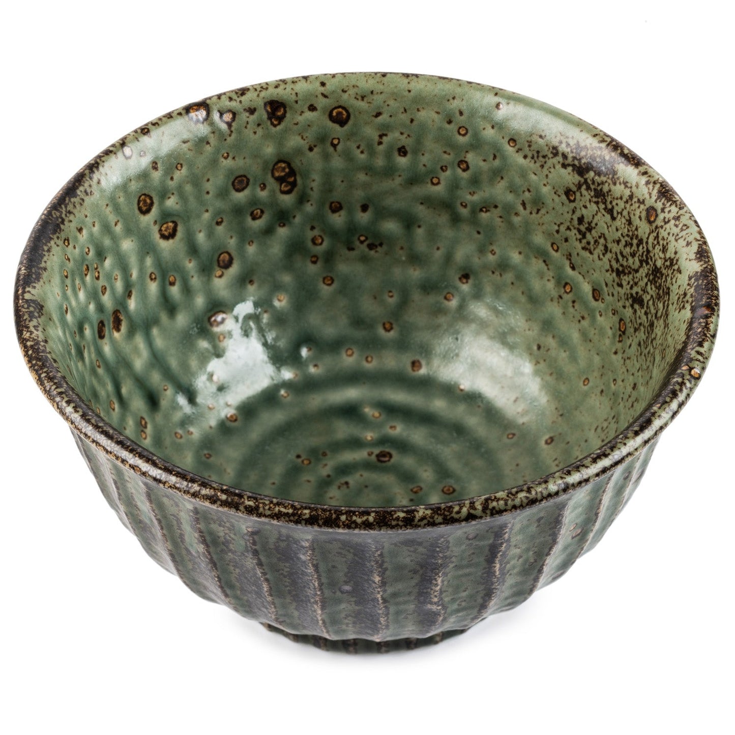 Green Wabi Sabi Premium Japanese Donburi Bowl