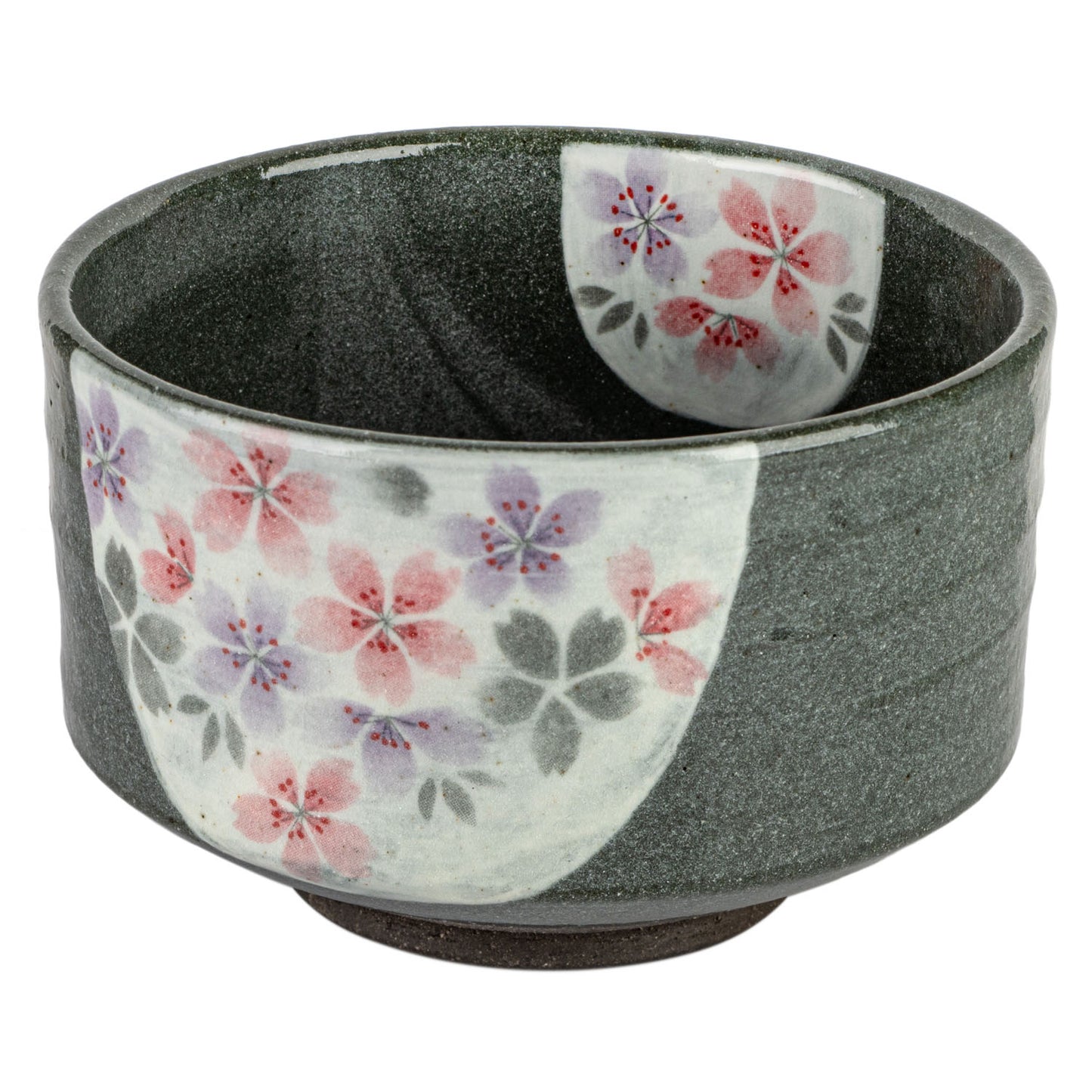 Grey Sakura Premium Japanese Matcha Teacup