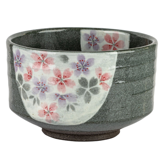 Grey Sakura Premium Japanese Matcha Teacup