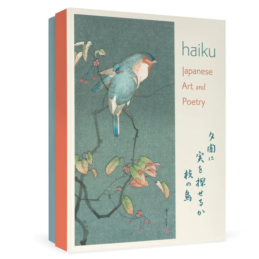 Haiku Art and Poetry Set 20 Japanese Cards Box